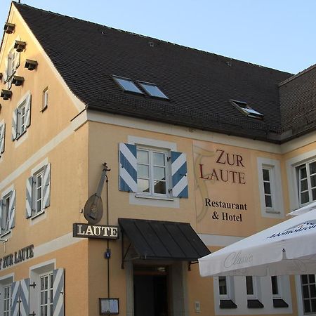 Hotel Garni Zur Laute 민델하임 외부 사진