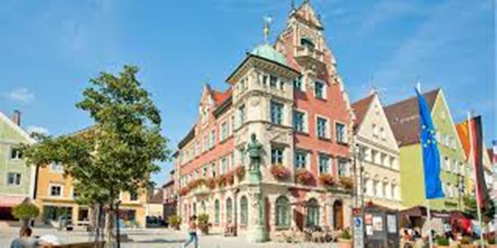 Hotel Garni Zur Laute 민델하임 외부 사진